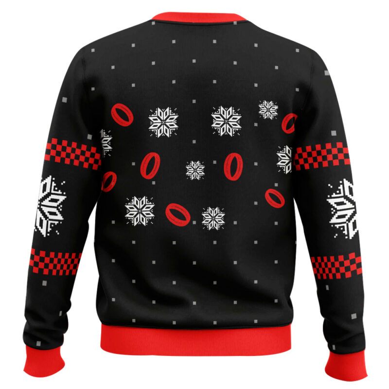 Hooktab Gollum Merry Xmas Filthy Hobitses The Lord Of The Rings Ugly Christmas Sweater Hooktab Gollum Merry Xmas Filthy Hobitses The Lord Of The Rings Ugly Christmas Sweater