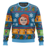 Hooktab Good Guys Chucky Ugly Christmas Sweater