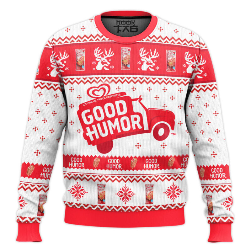 Hooktab Good Humor Ugly Christmas Sweater