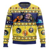 Hooktab Goten And Trunks Fusion Dance Dragon Ball Ugly Christmas Sweater