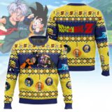 Hooktab Goten And Trunks Fusion Dance Dragon Ball Ugly Christmas Sweater