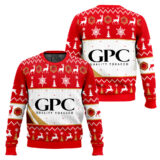 Hooktab GPC Tobacco Ugly Christmas Sweater