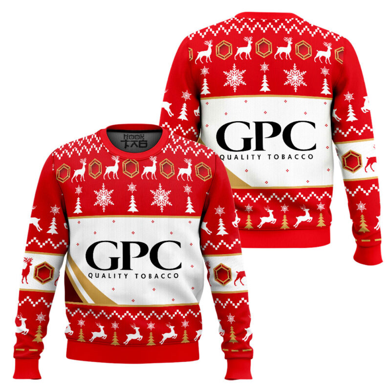 Hooktab GPC Tobacco Ugly Christmas Sweater Hooktab GPC Tobacco Ugly Christmas Sweater