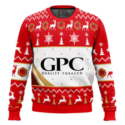 Hooktab GPC Tobacco Ugly Christmas Sweater