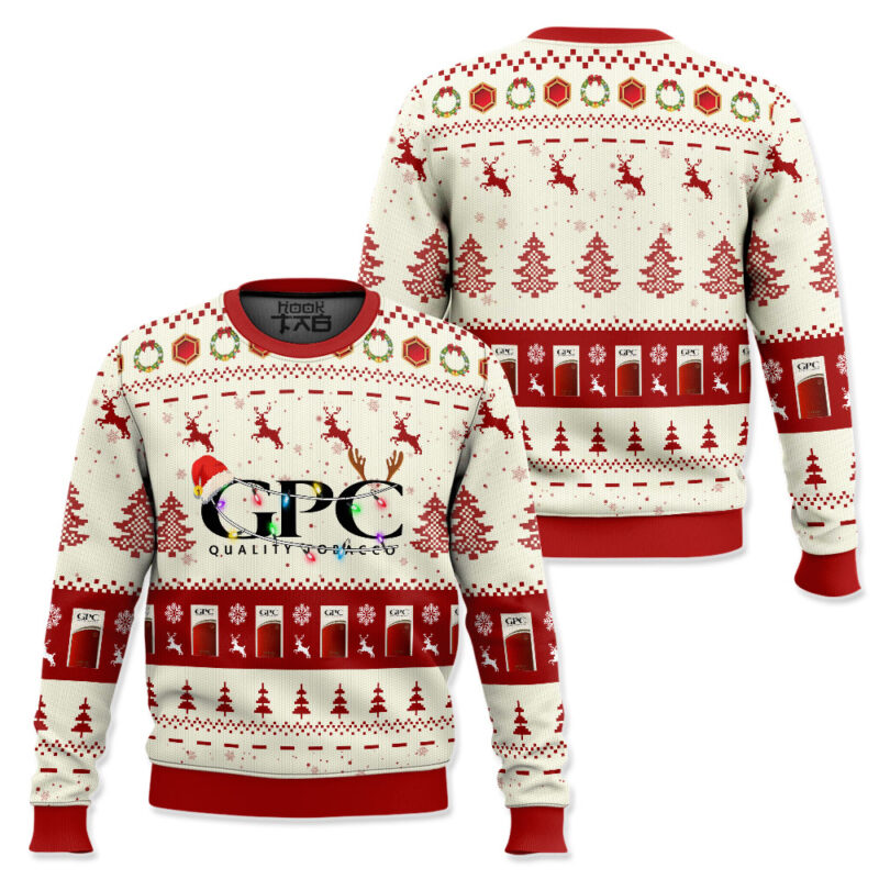 Hooktab GPC Tobacco Ugly Christmas Sweater Hooktab GPC Tobacco Ugly Christmas Sweater