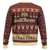 Hooktab Grand Marnier Liqueur Ugly Christmas Sweater