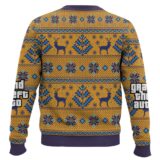 Hooktab Grand Theft Auto GTA Ugly Christmas Sweater