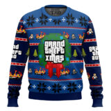 Hooktab Grand Theft Xmas GTA Ugly Christmas Sweater
