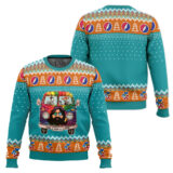 Hooktab Grateful Dead Bus Ugly Christmas Sweater