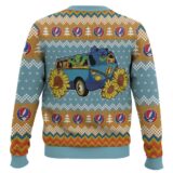 Hooktab Grateful Dead Sunflower Ugly Christmas Sweater
