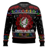 Hooktab Grateful Dead Ugly Christmas Sweater