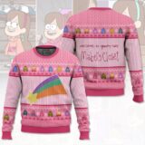 Hooktab Gravity Falls Mabel Closet Ugly Christmas Sweater