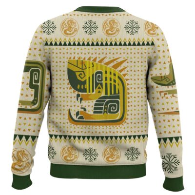 Hooktab Great Jagras Monster Hunter Ugly Christmas Sweater