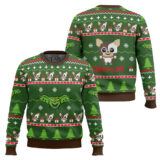 Hooktab Green Gremlins Ugly Christmas Sweater