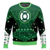 Hooktab Green Lantern DC Ugly Christmas Sweater