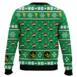 Hooktab Green Ranger Ho-ho Power Rangers Ugly Christmas Sweater