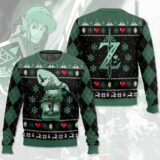 Hooktab Green Rupee The Legend Of Zelda Ugly Christmas Sweater
