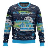 Hooktab Griswold House National Lampoon's Vacation Ugly Christmas Sweater