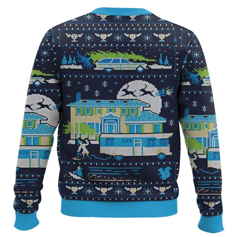 Hooktab Griswold House National Lampoon's Vacation Ugly Christmas Sweater Hooktab Griswold House National Lampoon's Vacation Ugly Christmas Sweater