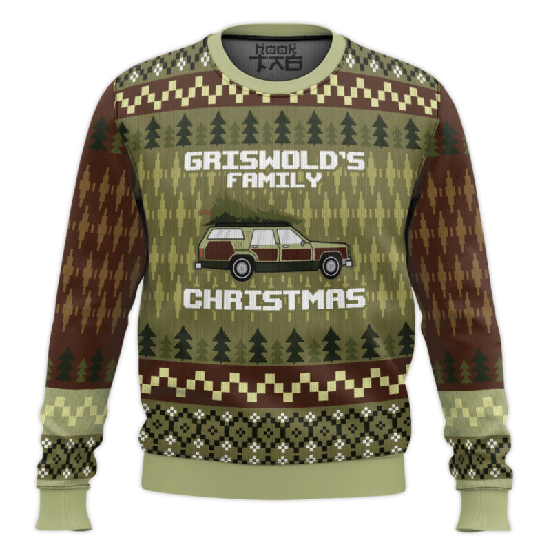 Hooktab Griswold’s Family National Lampoon's Vacation Ugly Christmas Sweater