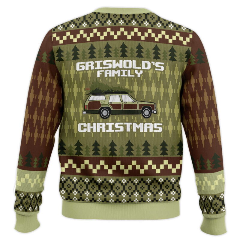 Hooktab Griswold’s Family National Lampoon's Vacation Ugly Christmas Sweater Hooktab Griswold’s Family National Lampoon's Vacation Ugly Christmas Sweater