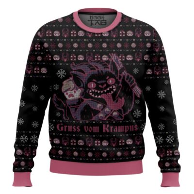 Hooktab Gruss Vom Krampus Ugly Christmas Sweater
