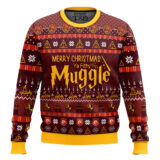 Hooktab Gryffindor Merry Christmas Ya Filthy Muggle Sweater