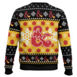 Hooktab Guess I’ll Die Dungeons & Dragons Ugly Christmas Sweater