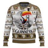 Hooktab Guinness Beer 1759 Toucan Ugly Christmas Sweater