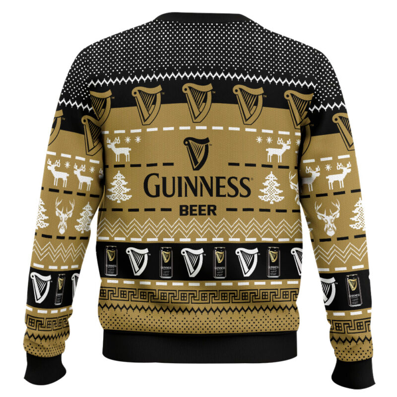 Hooktab Guinness Beer Ugly Christmas Sweater Hooktab Guinness Beer Ugly Christmas Sweater