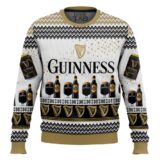 Hooktab Guinness Brews Ugly Christmas Sweater
