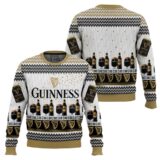 Hooktab Guinness Brews Ugly Christmas Sweater