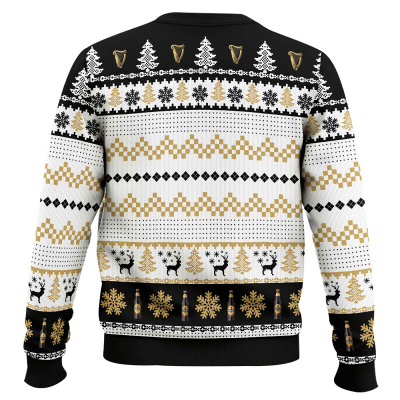 Hooktab Guinness Drink Drank Drunk Ugly Christmas Sweater Hooktab Guinness Drink Drank Drunk Ugly Christmas Sweater