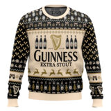 Hooktab Guinness Extra Stout Ugly Christmas Sweater