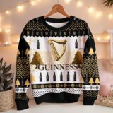 Hooktab Guinness Irish Stout Beer Ugly Christmas Sweater