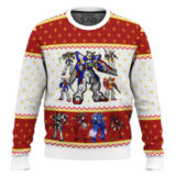 Hooktab Gundam Wing Sprites Ugly Christmas Sweater