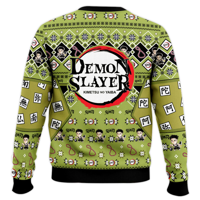 Hooktab Gyomei Himejima Ugly Christmas Sweater Hooktab Gyomei Himejima Ugly Christmas Sweater