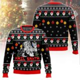 Hooktab Hail Santa Ugly Christmas Sweater