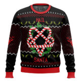 Hooktab Hail Santa Ugly Christmas Sweater