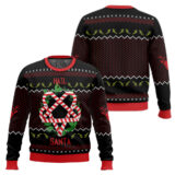Hooktab Hail Santa Ugly Christmas Sweater