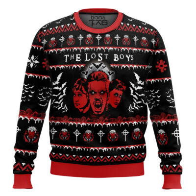 Hooktab Half Vampire The Lost Boys Ugly Christmas Sweater