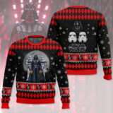 Hooktab Halloween Darth Vader Star Wars Ugly Christmas Sweater