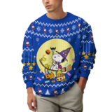 Hooktab Halloween The Charlie Brown and Snoopy Show Ugly Christmas Sweater
