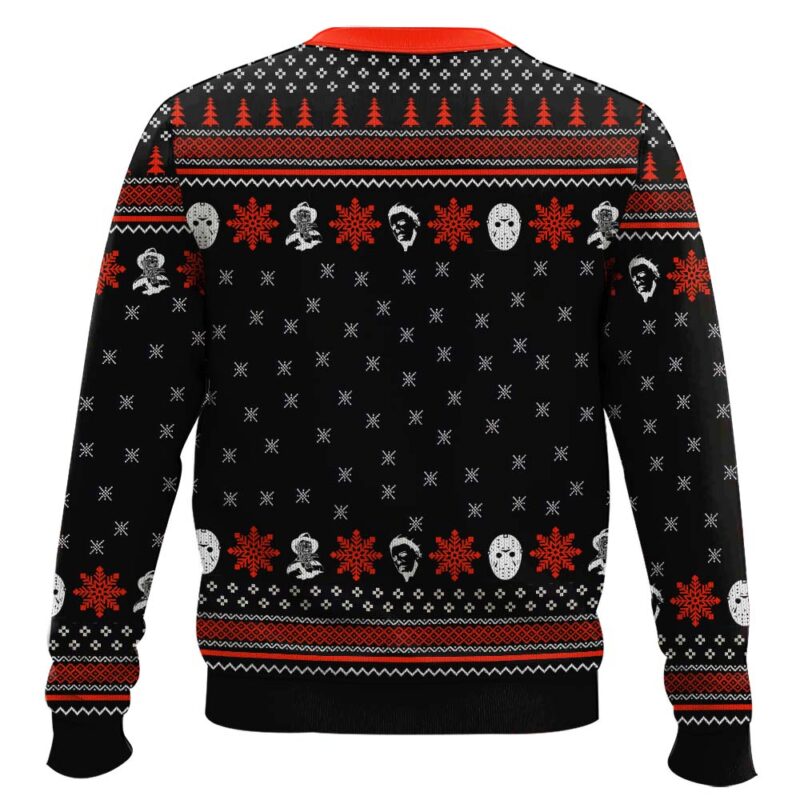 Hooktab Hallowen Is My Christmas Ugly Christmas Sweater Hooktab Hallowen Is My Christmas Ugly Christmas Sweater