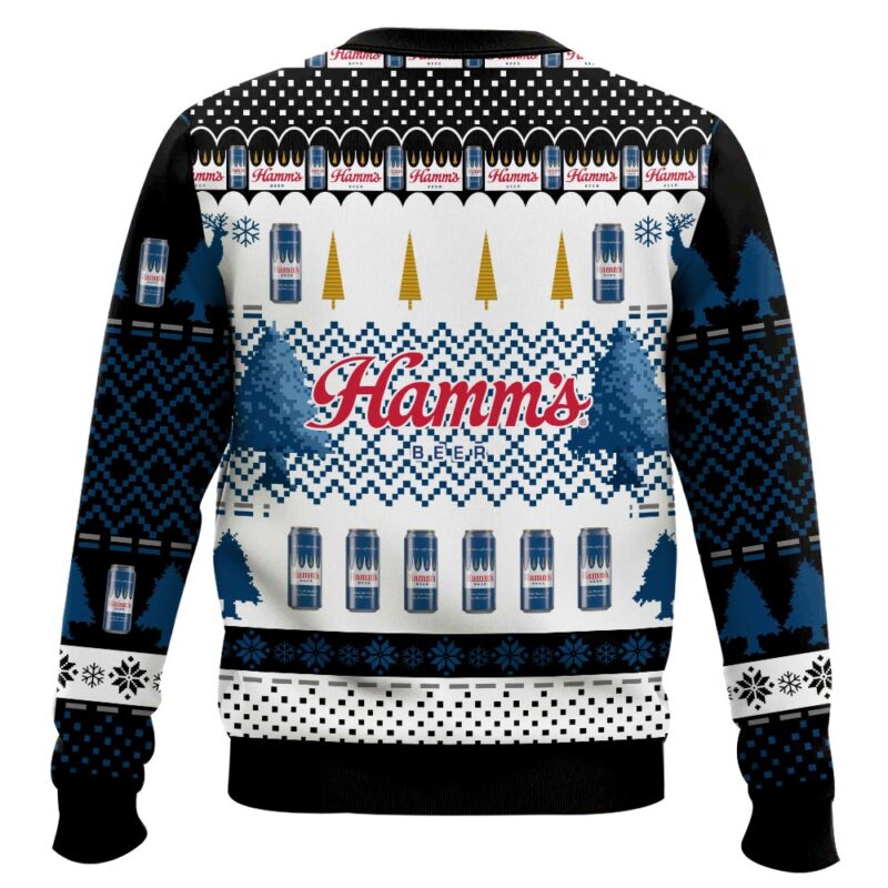 Hooktab Hamm’s Beer Ugly Christmas Sweater Hooktab Hamm’s Beer Ugly Christmas Sweater