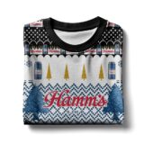 Hooktab Hamm’s Beer Ugly Christmas Sweater