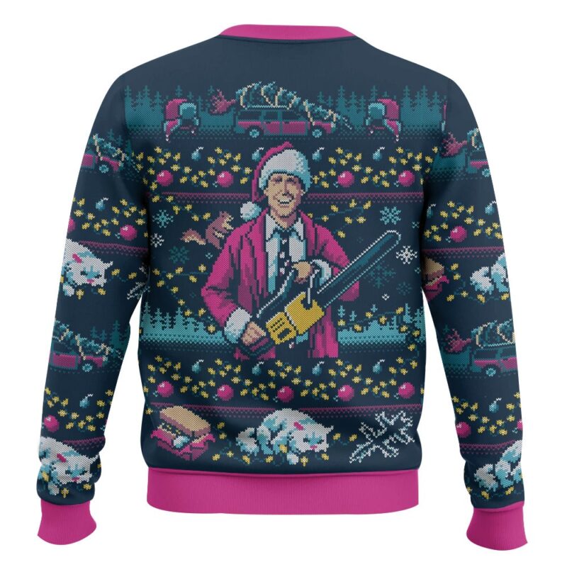 Hooktab Hap Hapiest Xmas National Lampoon's Vacation Ugly Christmas Sweater Hooktab Hap Hapiest Xmas National Lampoon's Vacation Ugly Christmas Sweater