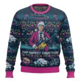 Hooktab Hap Hapiest Xmas National Lampoon's Vacation Ugly Christmas Sweater