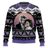 Hooktab Happy Ending Labyrinth 1986 Ugly Christmas Sweater