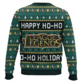 Hooktab Happy Ho Ho Holidays League Of Legends Ugly Christmas Sweater